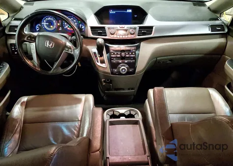 2013 Honda Odyssey Exl z USA, uszkodzony, nr VIN 5FNRL5H67DB062202